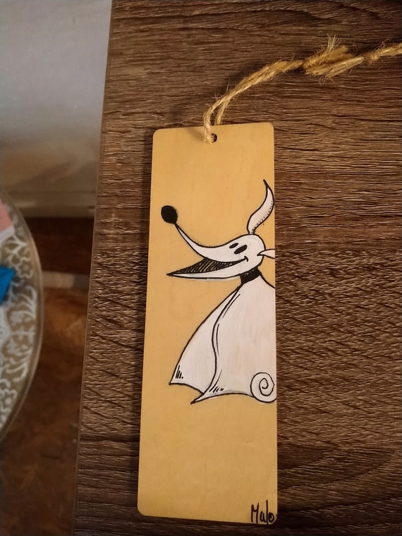 Radar wooden bookmark (strange christmas of Mr. Jack / nightmare before Christmas)