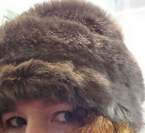 Faux fur hat