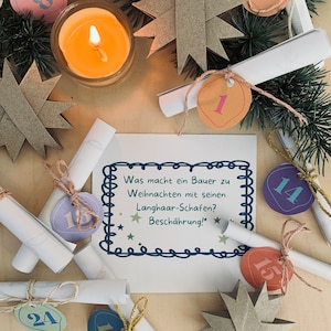 Blagues - Calendrier de l&#39;Avent pour enfants