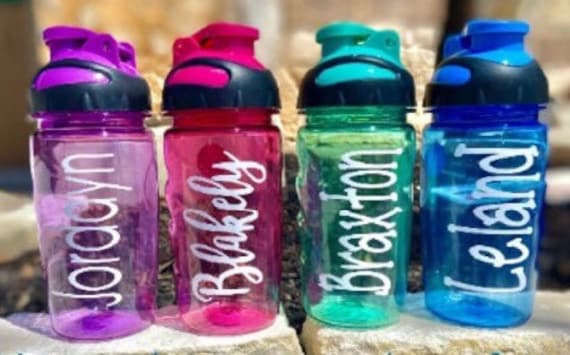 Kids Water Bottles/kid Water Bottle/child Water Bottles/personalized Kids  Cups/childs Water Bottle/kids Party Favors/sippy Cup/kids Cups 