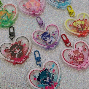 Persona 5 Cherry Heart Charms