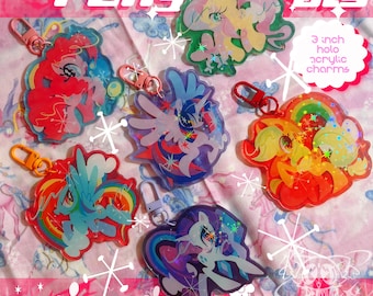Pony Pals Holographic Sparkle Charms
