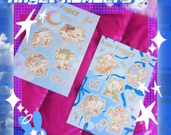 Angel Number Sticker Sheets