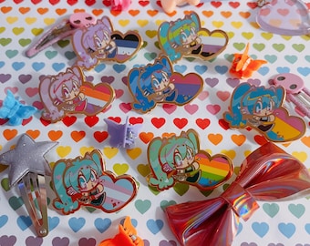 Miku Pride Enamel Pins!