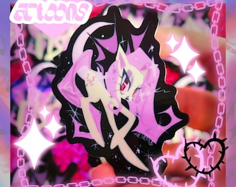 Flutterbat Shimmer Sticker - 3 inch
