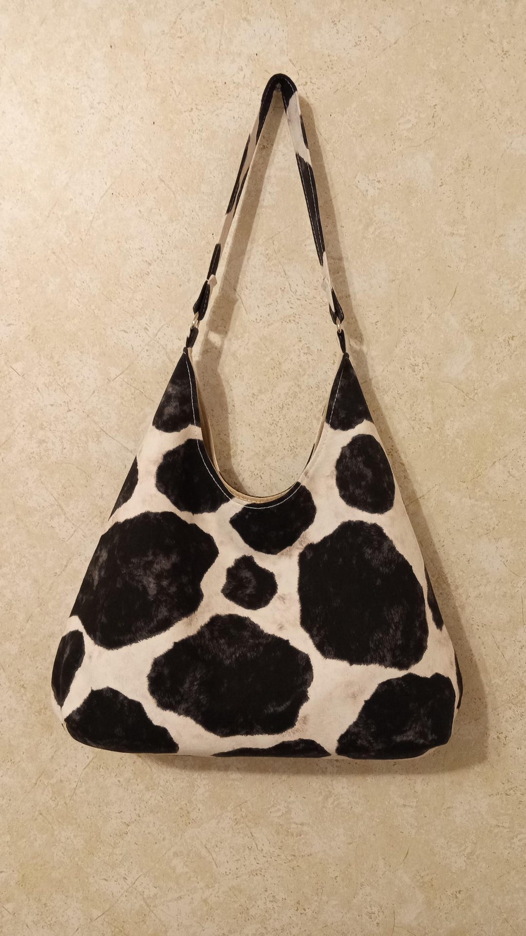 Woven Leather Shoulder Hobo Bag Soft Cowhide