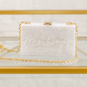 Acrylic Clutch Etsy