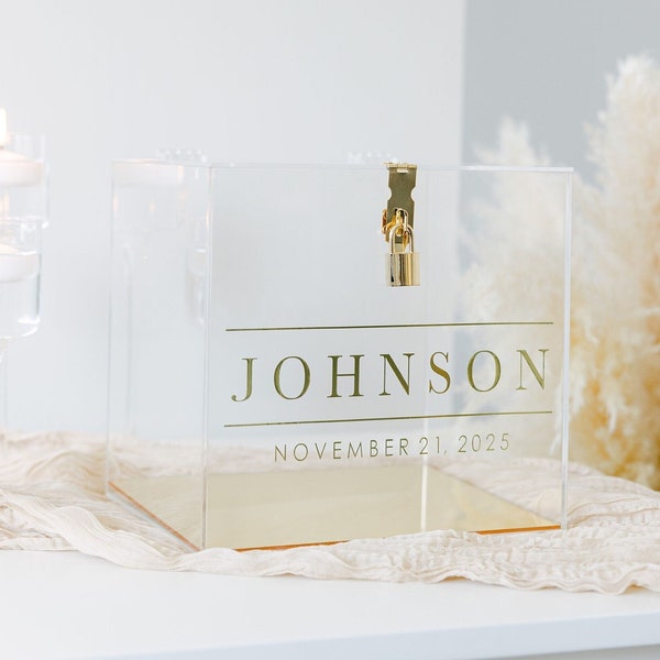 Mirror Card Box Etsy