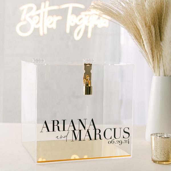 Mirror Card Box Etsy