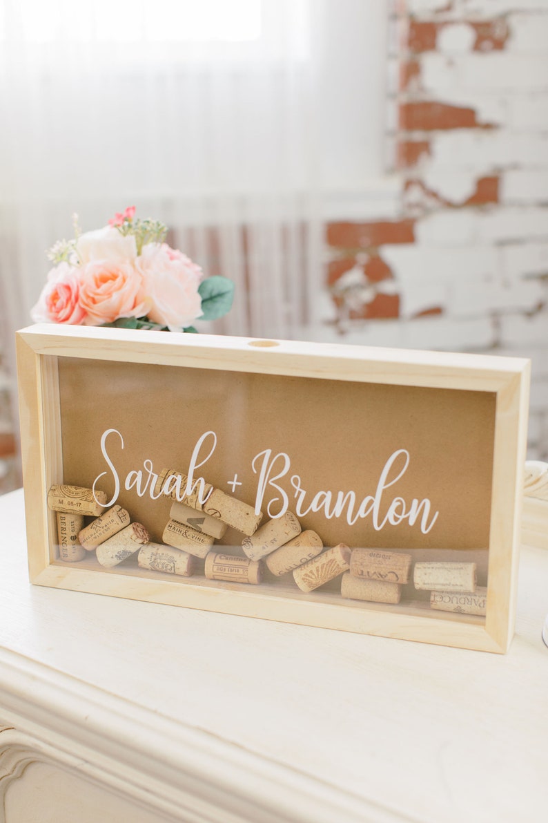 Personalized Wine Cork Keeper Cork Holder Custom Wedding Etsy