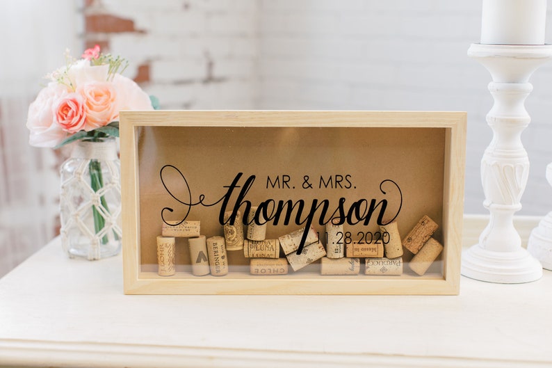 Personalized Wine Cork Keeper Cork Holder Custom Wedding Etsy