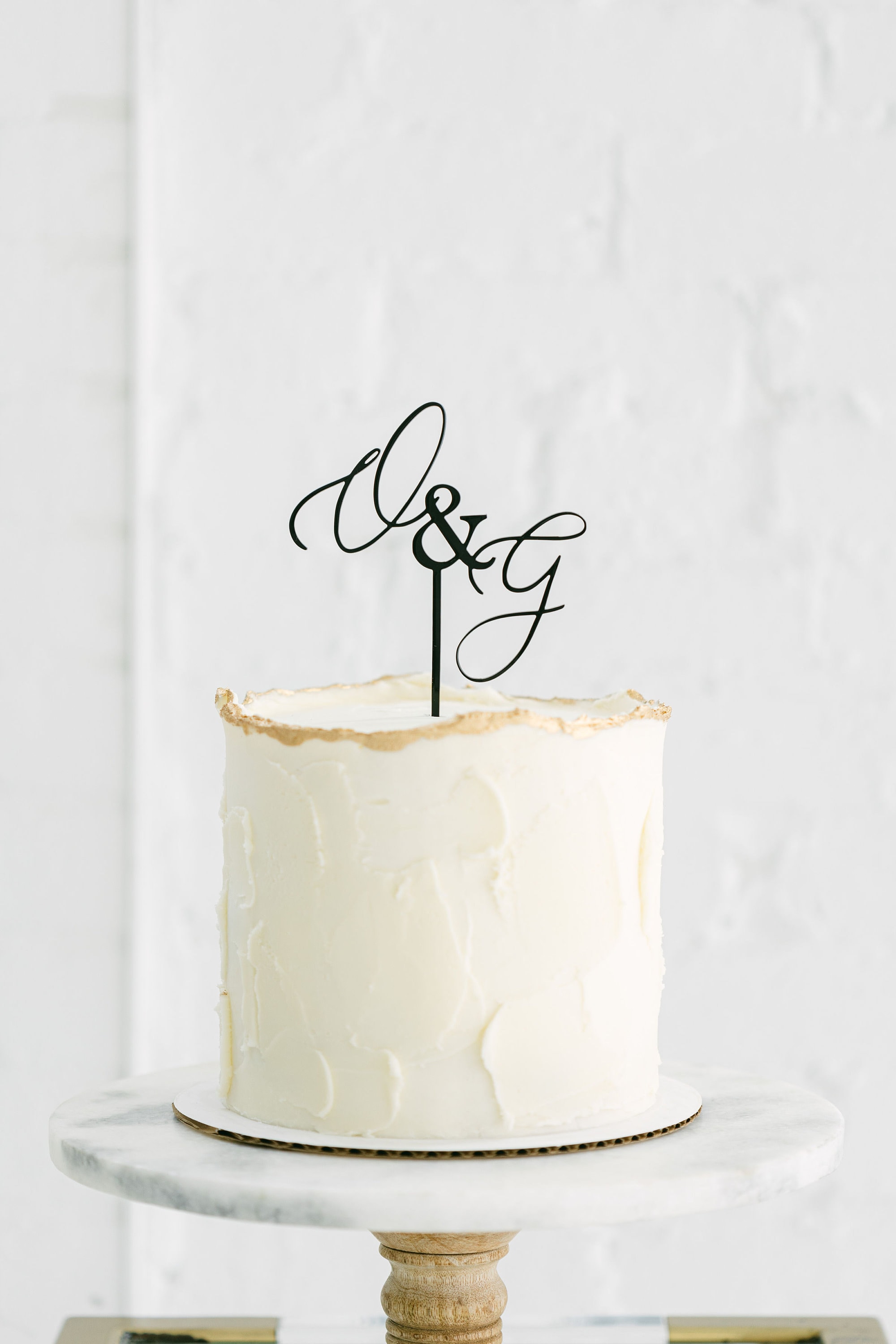 Personalized Birthday Cake Letter Monogram Letter Acrylic Cake Topper ...