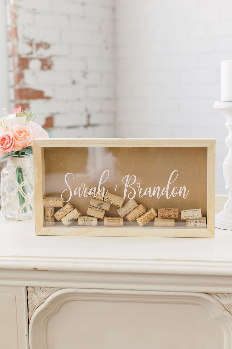 Personalized Wine Cork Keeper Cork Holder Custom Wedding Etsy