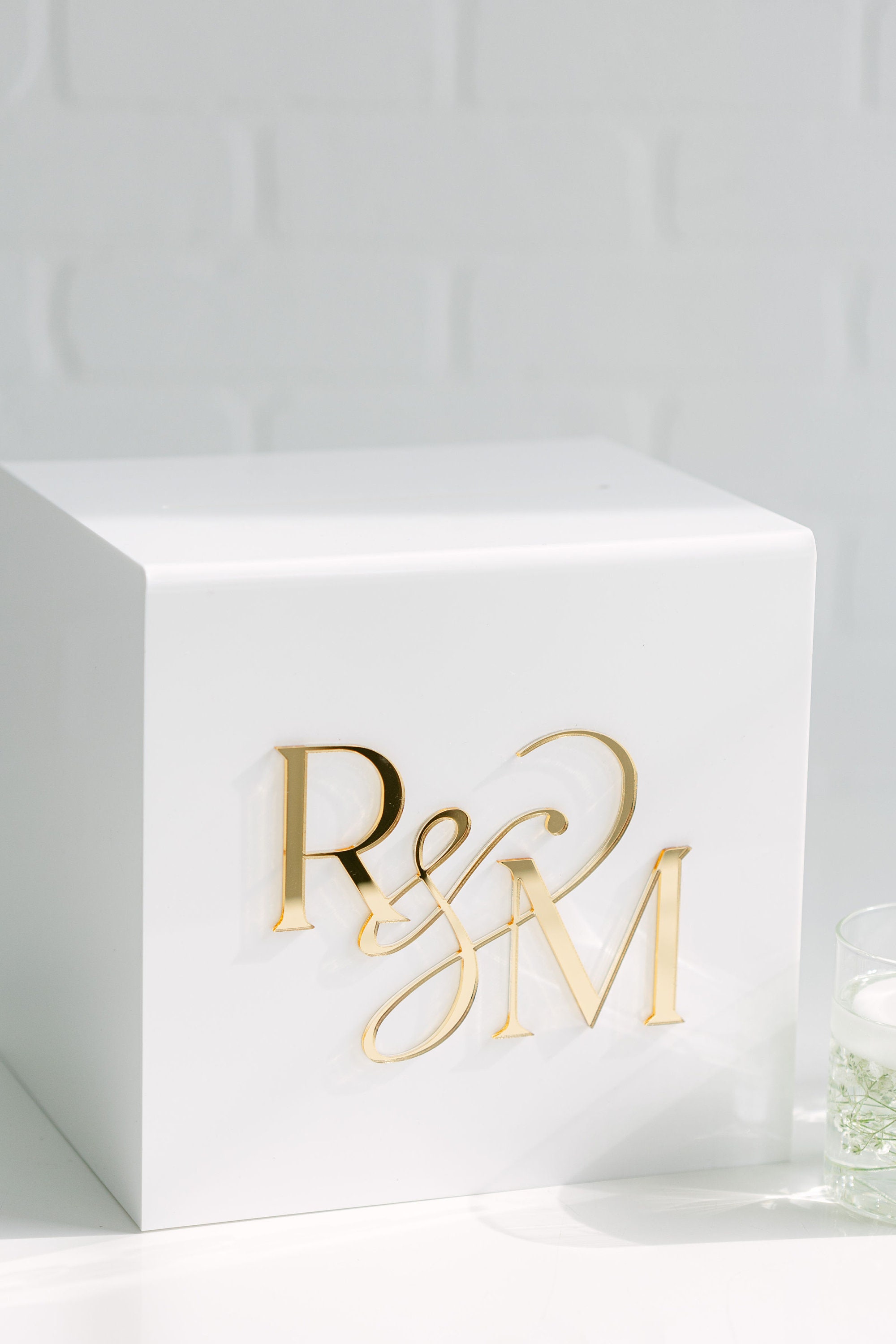 Personalized Acrylic Wedding Card Box With Lock & Key - Etsy