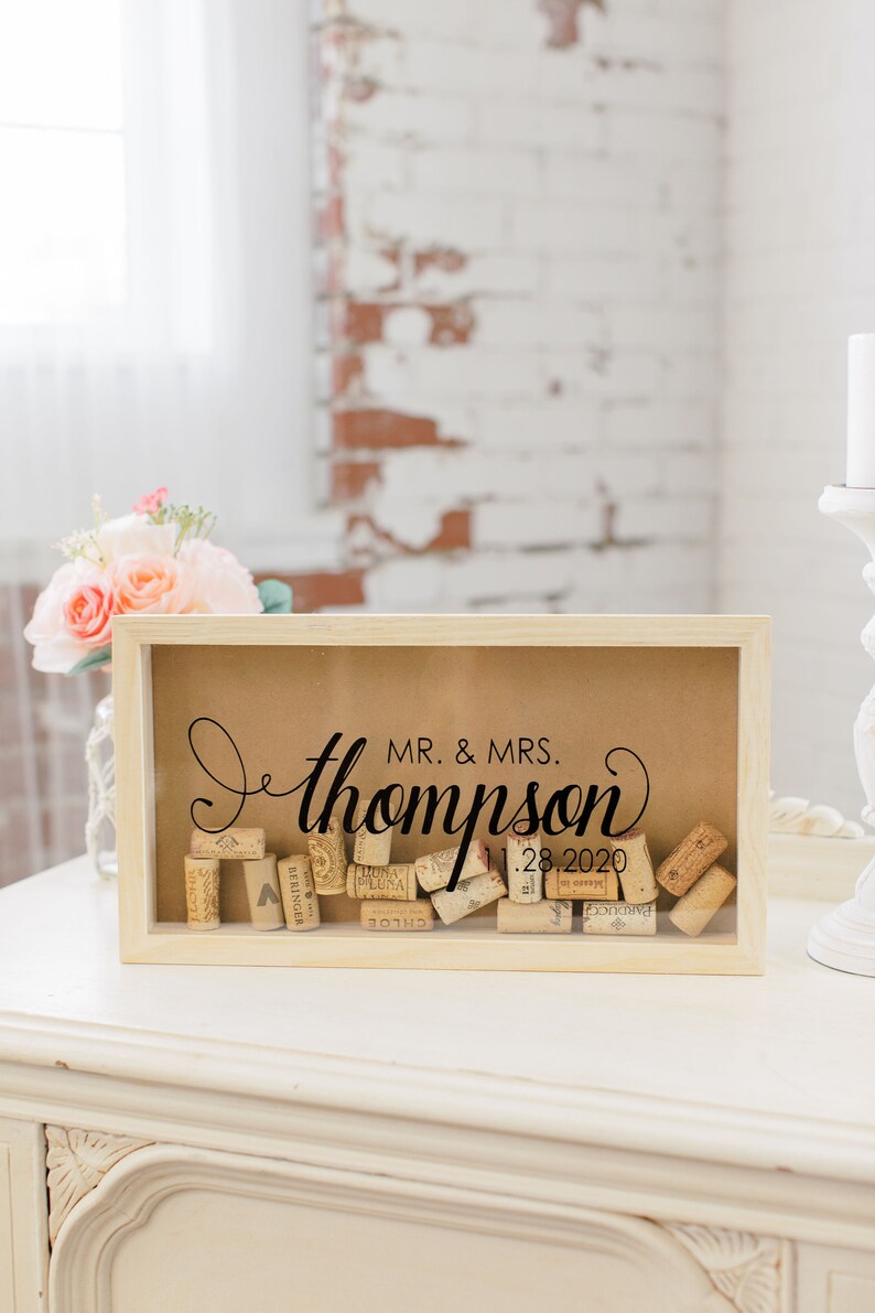 Personalized Wine Cork Keeper Cork Holder Custom Wedding Etsy