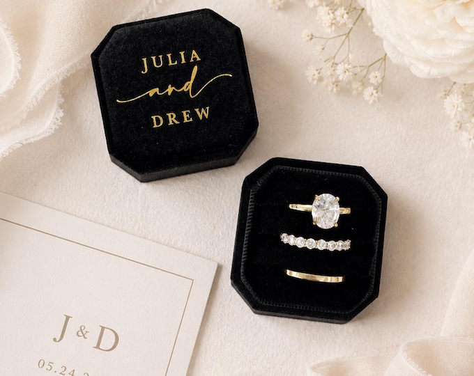Linen Ring Boxes