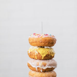 Clear Acrylic Donut Stands Donut Bar Donut Party Donut Holder Donut Wall Breakfast Bar Wedding Donut Stands image 5