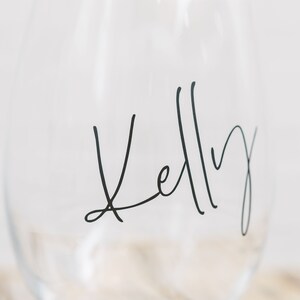 Personalized Stemless Wine Glass Stemless Wine Glasses Custom Stemless ...