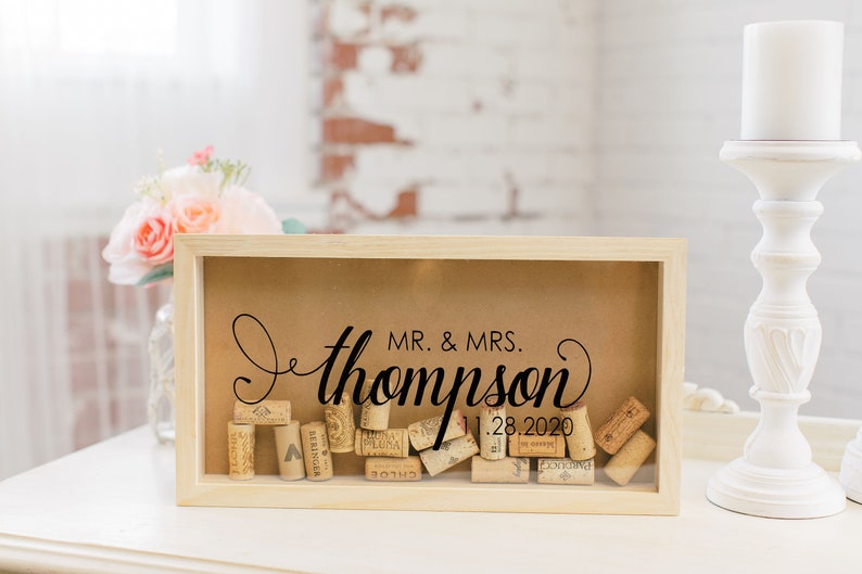 Personalized Wine Cork Keeper Cork Holder Custom Wedding Etsy