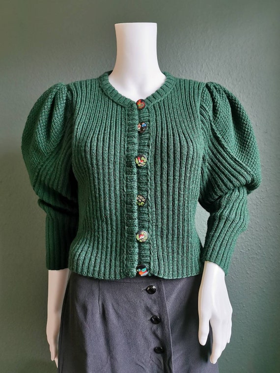 Vintage Trachten Cardigan / Folk Cardigan / Tyrole