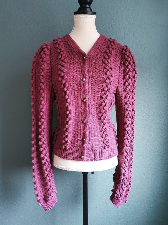 Vintage Folk Cardigan / Trachten Cardigan / Folk J
