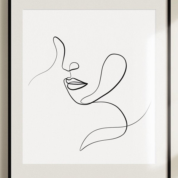 One Line Drawing - Etsy