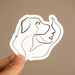 STICKER SET for Dog Lovers Dog Mom Sticker Cute Dog - Etsy