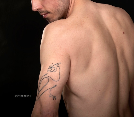 Artist Takes Line Art To Next Level By Making Single Continuous Line Tattoos  | DeMilked