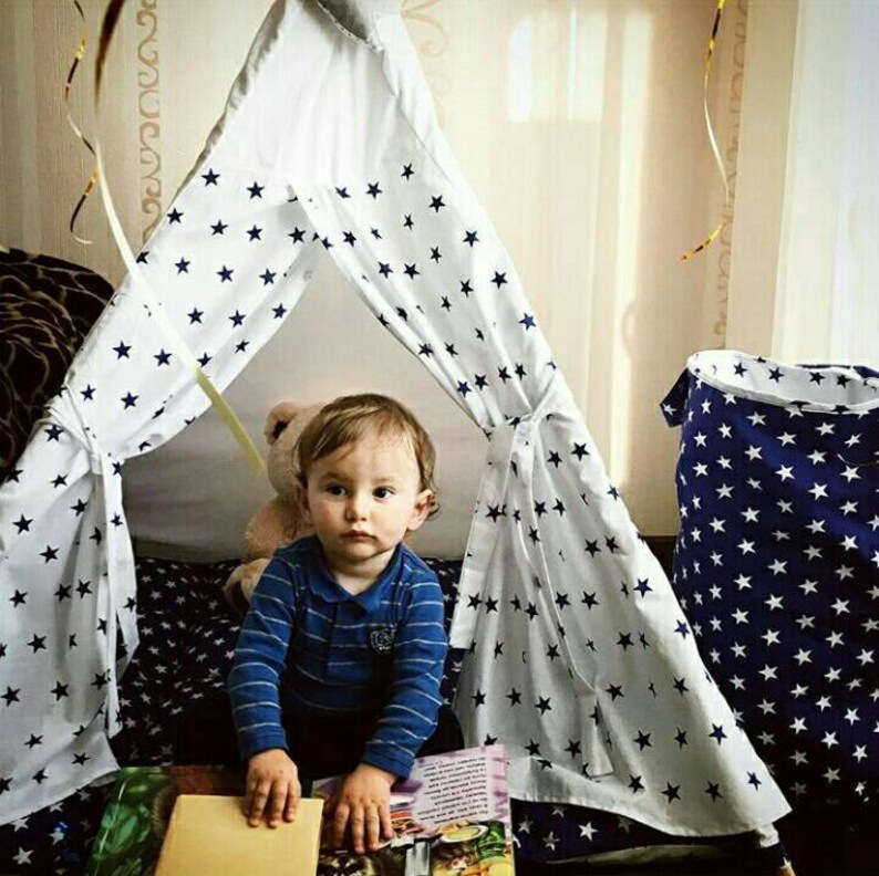 Teepee kids Childrens Teepee Tipi Kids Teepee PERSONALIZED Play Tent Playhouse Play Teepee Tipi Enfant Teepee Teepee Tent
