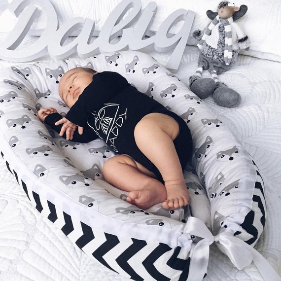 Babynest Two Sizes Baby Nest Baby Cocoon Co Sleeper Baby Etsy