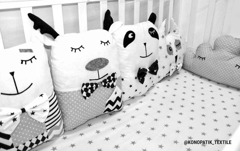 SCANDINAVIAN Crib Bedding Set Baby Bedding Baby Bedding Boy Etsy
