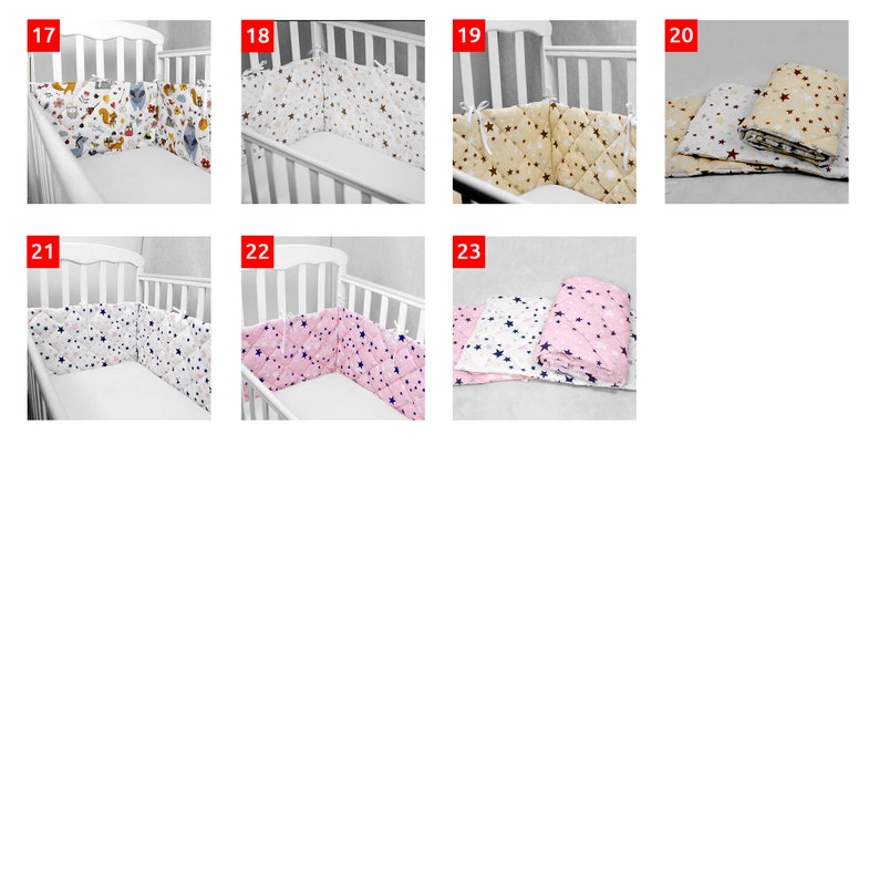 Crib Bumpers Woodland Animals Cot Bumper Crib Rail Cover Etsy