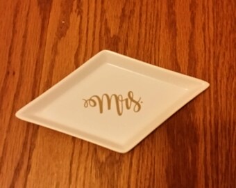 Ring Dish, Ring Holder, Engagement Ring Holder, Wedding Ring Holder