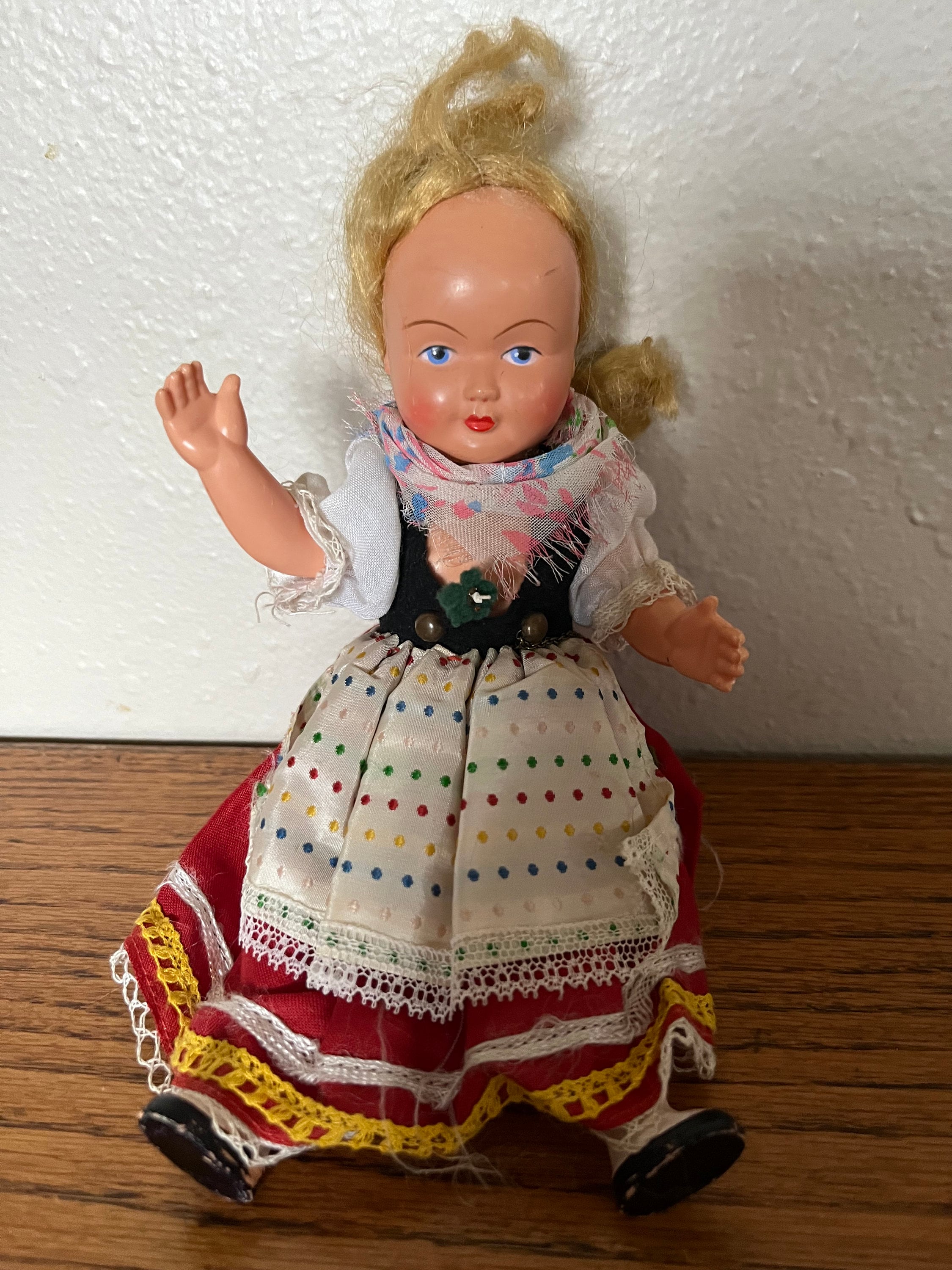 Cellba Muñeca De Celuloide Años '30 París 9 Pies, Original