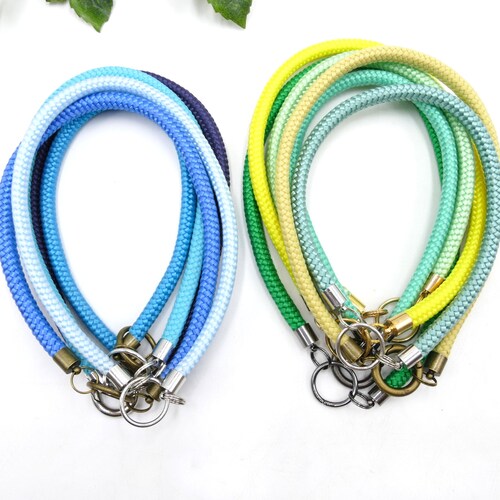 Thin Lightweight Id Dog Collar 6mm Round Cord Choose Your Etsy
