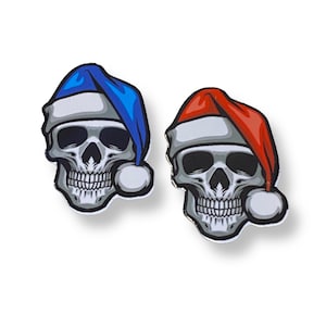 Santa Skull Xray Markers with 2-3 Initials