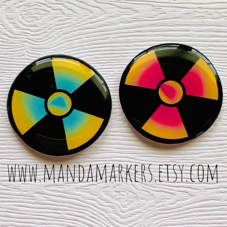 Radiation Round Xray Markers Customized With Initials Etsy