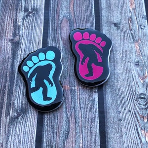 Bigfoot Sasquatch Xray Markers Customized with Initials image 2