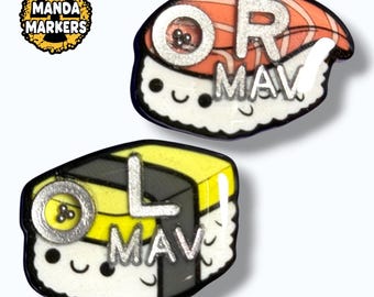 BB Position Bead Sushi Xray Markers Customized with 2-3 initials