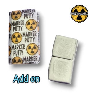 Bigfoot Sasquatch Xray Markers Customized with Initials markers + 6pk putty