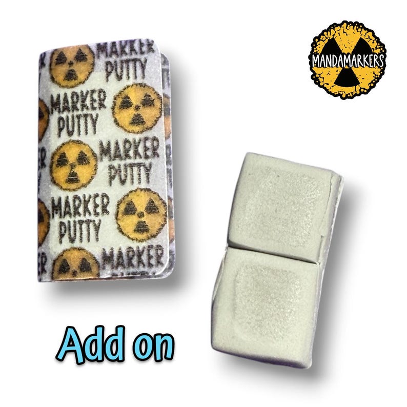 Bigfoot Sasquatch Xray Markers Customized with Initials markers + 6pk putty