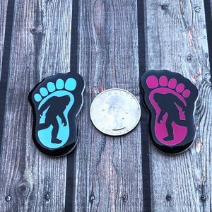 Bigfoot Sasquatch Xray Markers Customized with Initials image 4