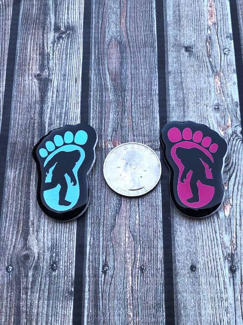 Bigfoot Sasquatch Xray Markers Customized with Initials image 4