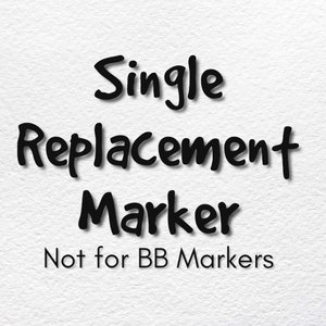 May include: Single Replacement Marker. Not for BB Markers.
