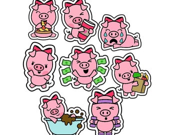 Pig Out Xray Markers Customized with Initials