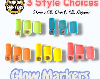 Glow in the Dark Xray Markers Customized with 2-3 initials