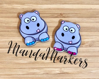 Hippo Xray Markers Customized with Initials