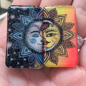 Sun and Moon Xray Markers Customized with Initials