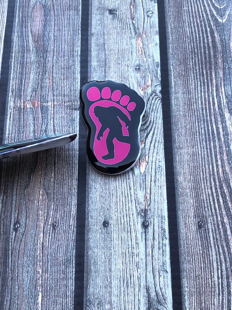 Bigfoot Sasquatch Xray Markers Customized with Initials image 3