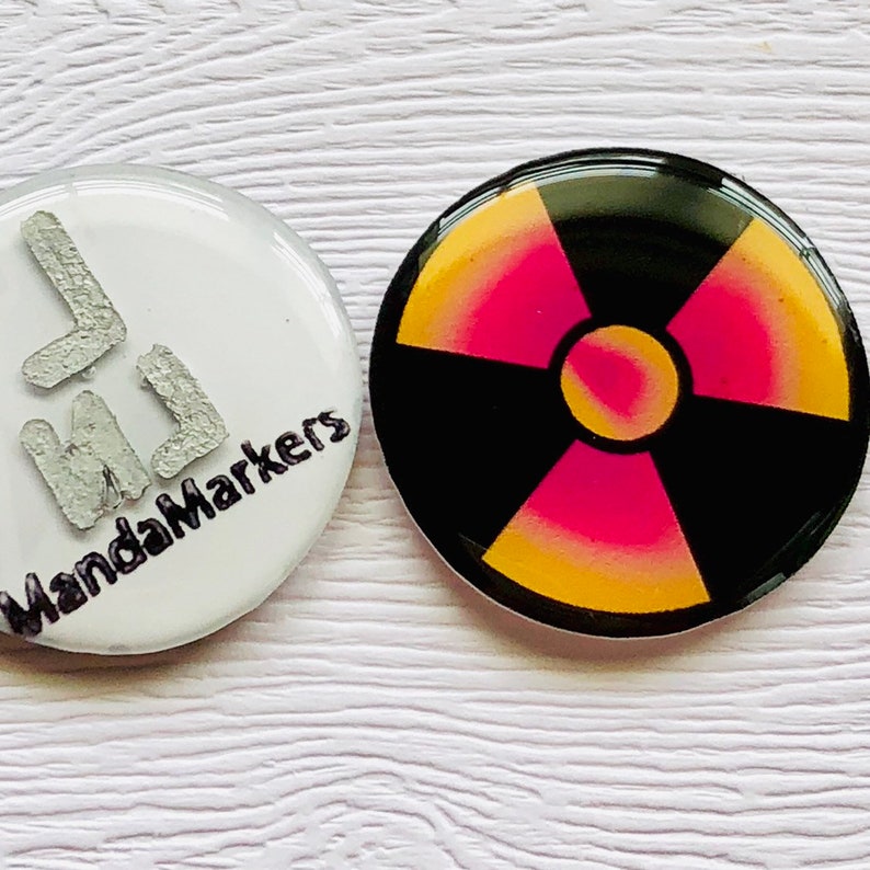 Radiation Round Xray Markers Customized with Initials Etsy
